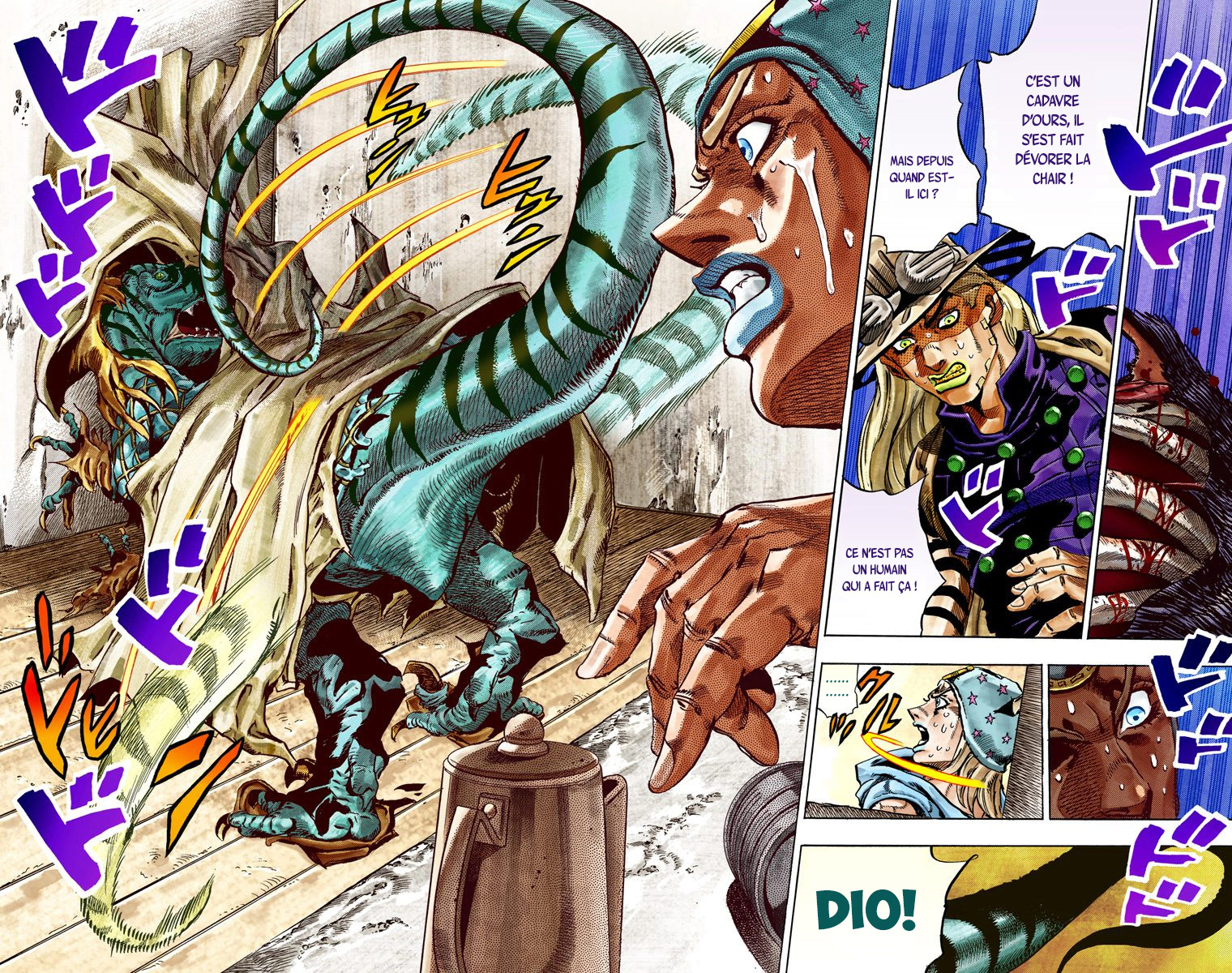 Read JoJo_s Bizarre Adventure Part 7 Steel Ball Run Official Colored FR Manga Online