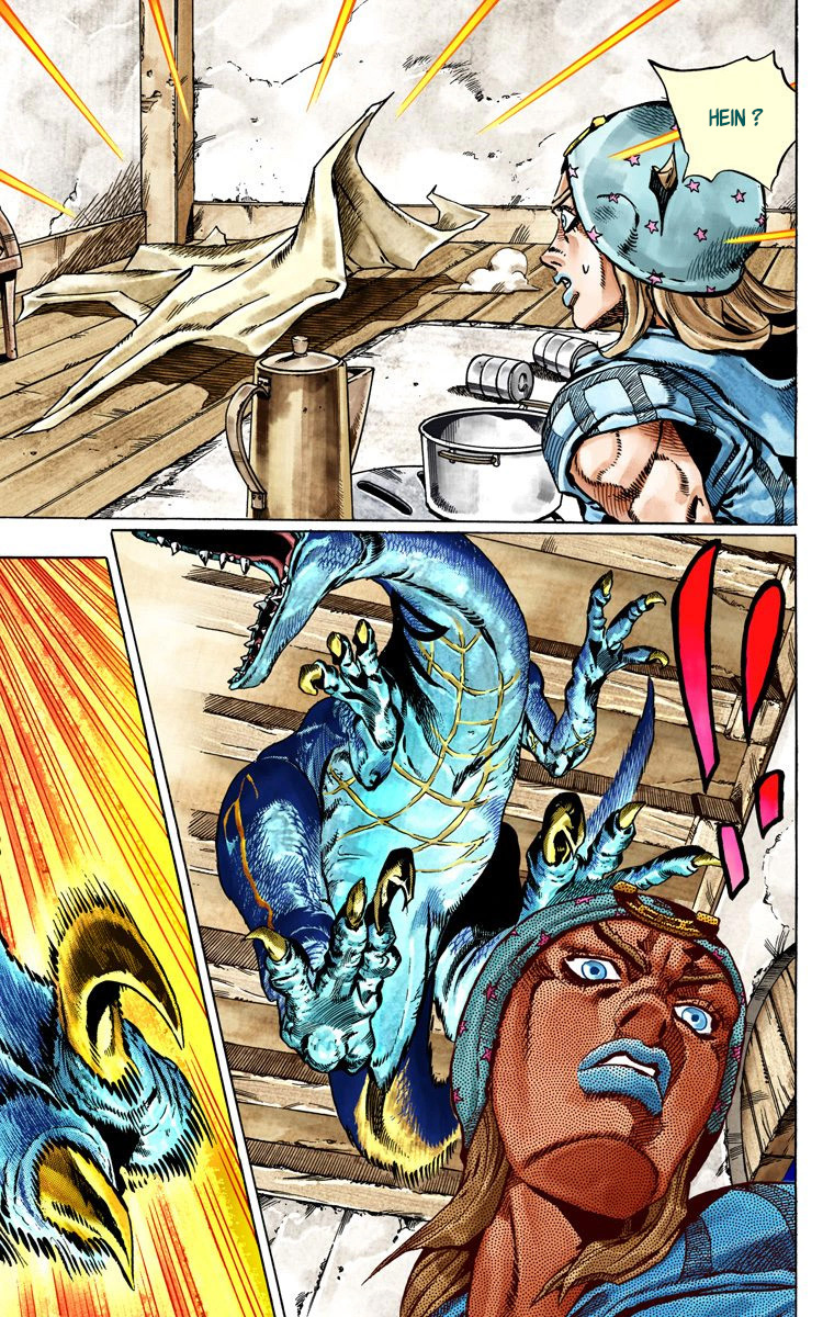 Read JoJo_s Bizarre Adventure Part 7 Steel Ball Run Official Colored FR Manga Online