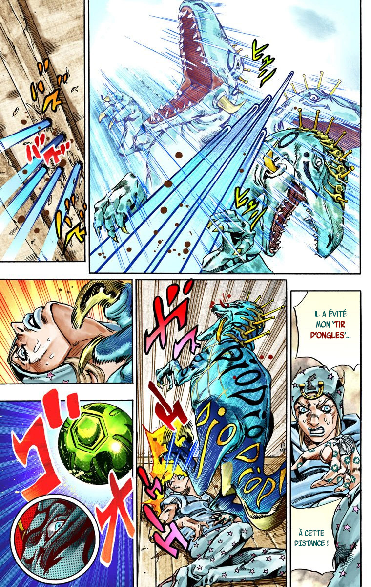 Read JoJo_s Bizarre Adventure Part 7 Steel Ball Run Official Colored FR Manga Online