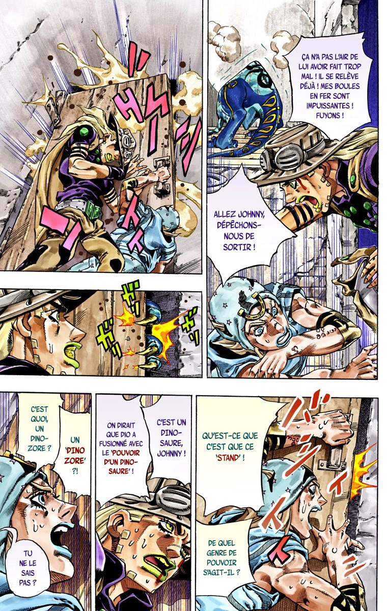 Read JoJo_s Bizarre Adventure Part 7 Steel Ball Run Official Colored FR Manga Online