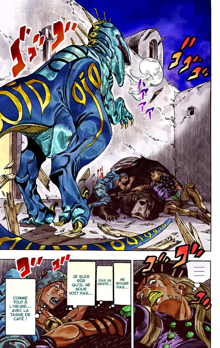 Read JoJo_s Bizarre Adventure Part 7 Steel Ball Run Official Colored FR Manga Online
