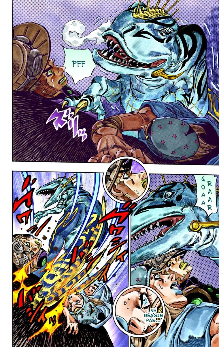 Read JoJo_s Bizarre Adventure Part 7 Steel Ball Run Official Colored FR Manga Online
