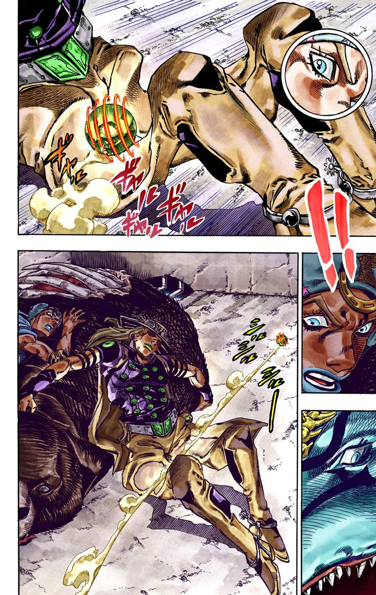 Read JoJo_s Bizarre Adventure Part 7 Steel Ball Run Official Colored FR Manga Online
