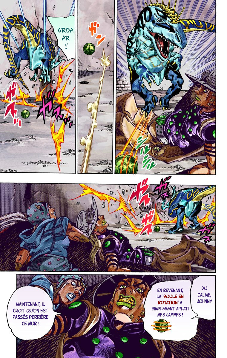Read JoJo_s Bizarre Adventure Part 7 Steel Ball Run Official Colored FR Manga Online