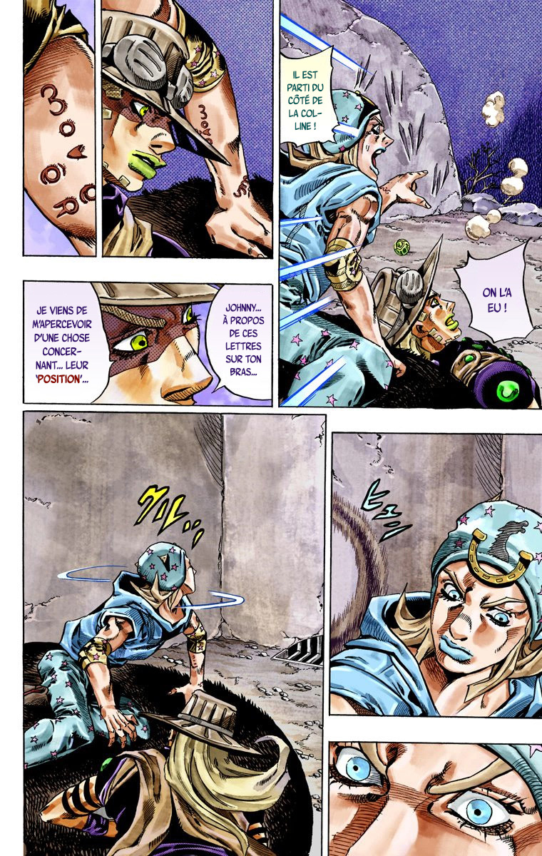 Read JoJo_s Bizarre Adventure Part 7 Steel Ball Run Official Colored FR Manga Online