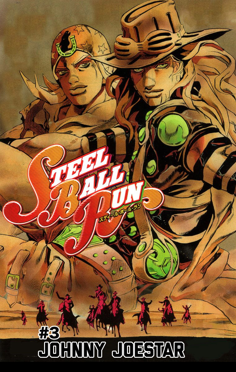 Read JoJo_s Bizarre Adventure Part 7 Steel Ball Run Official Colored FR Manga Online