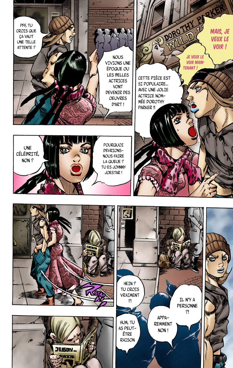 Read JoJo_s Bizarre Adventure Part 7 Steel Ball Run Official Colored FR Manga Online
