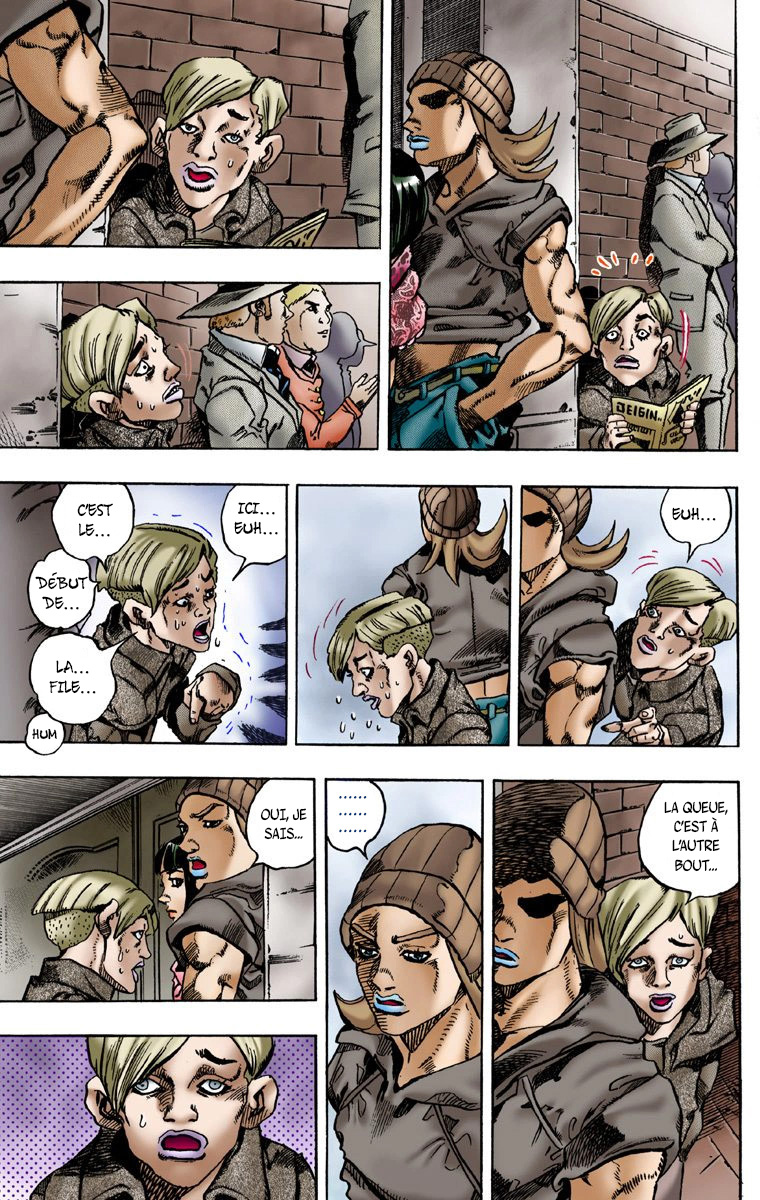 Read JoJo_s Bizarre Adventure Part 7 Steel Ball Run Official Colored FR Manga Online