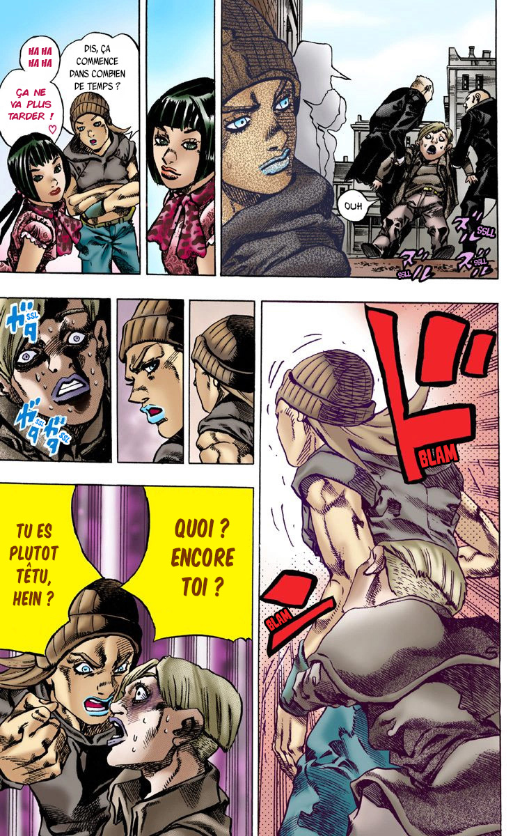 Read JoJo_s Bizarre Adventure Part 7 Steel Ball Run Official Colored FR Manga Online