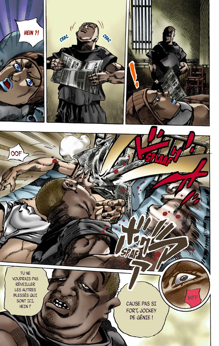 Read JoJo_s Bizarre Adventure Part 7 Steel Ball Run Official Colored FR Manga Online