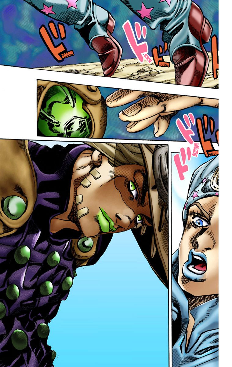 Read JoJo_s Bizarre Adventure Part 7 Steel Ball Run Official Colored FR Manga Online