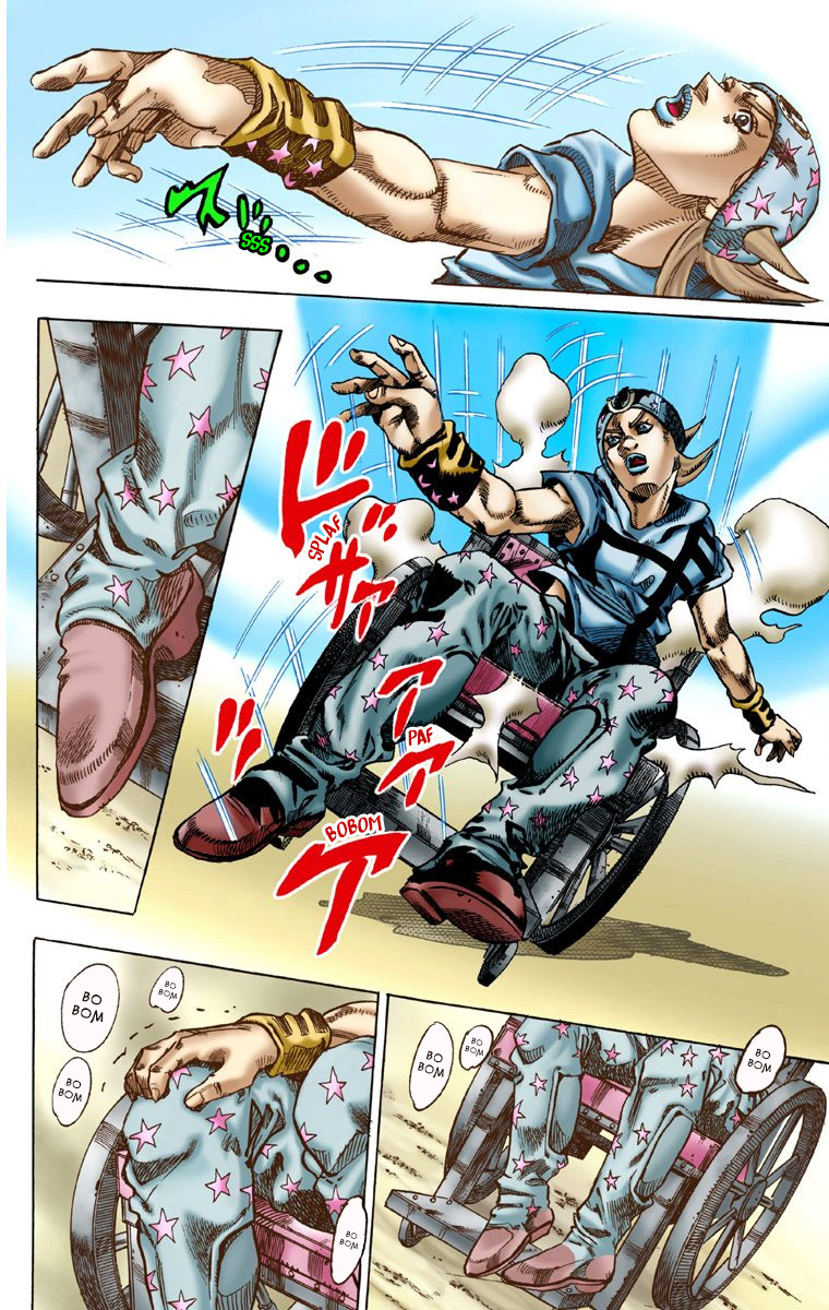 Read JoJo_s Bizarre Adventure Part 7 Steel Ball Run Official Colored FR Manga Online