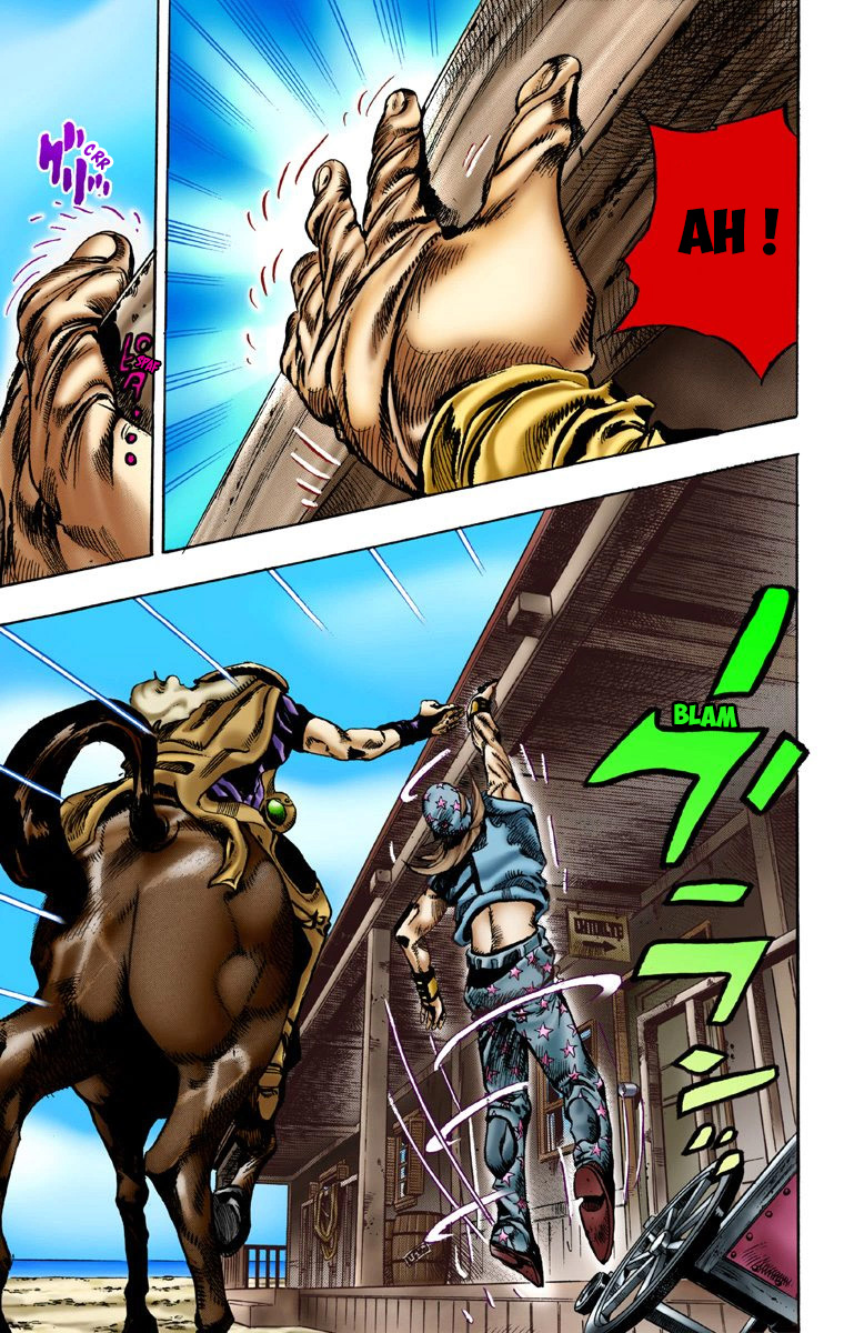 Read JoJo_s Bizarre Adventure Part 7 Steel Ball Run Official Colored FR Manga Online