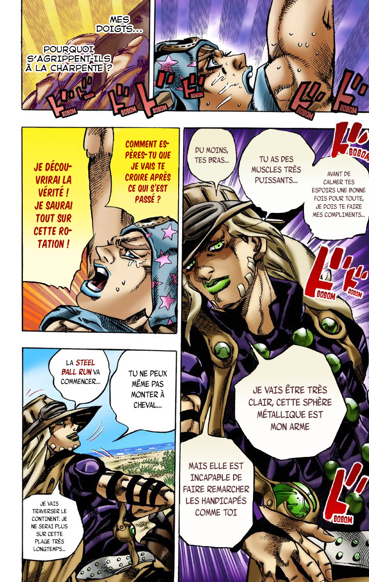 Read JoJo_s Bizarre Adventure Part 7 Steel Ball Run Official Colored FR Manga Online