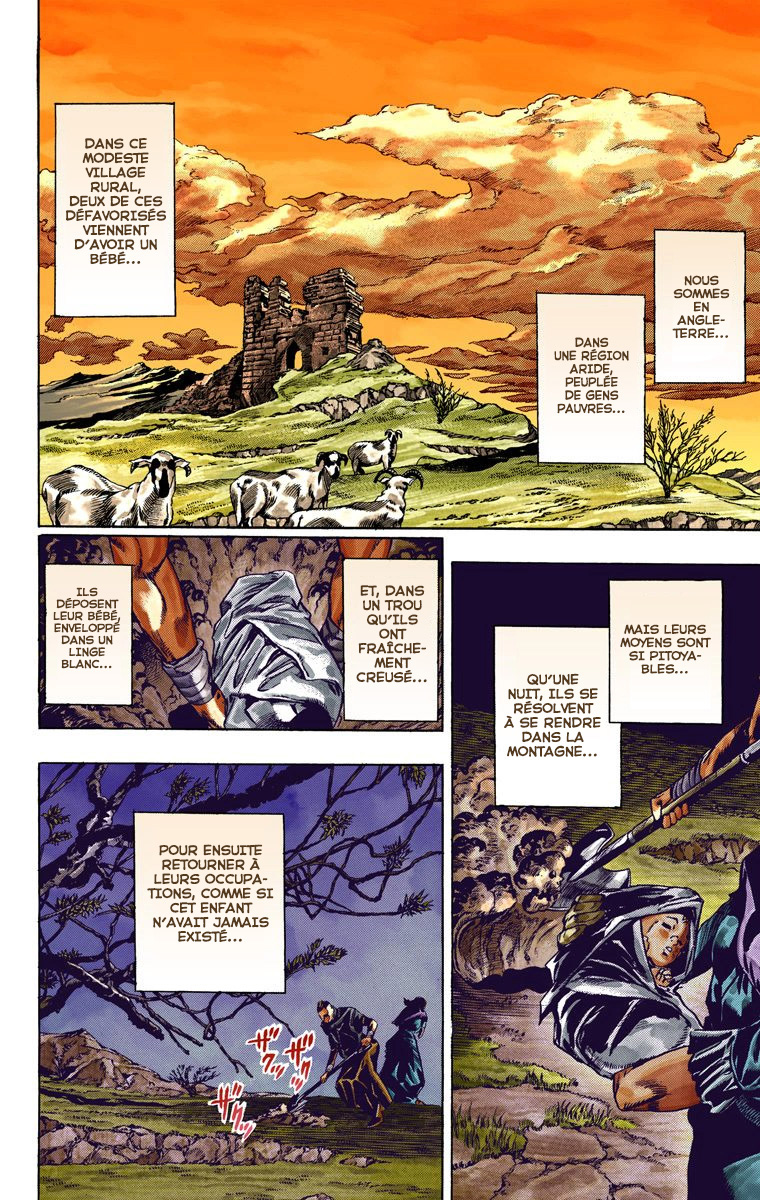 Read JoJo_s Bizarre Adventure Part 7 Steel Ball Run Official Colored FR Manga Online