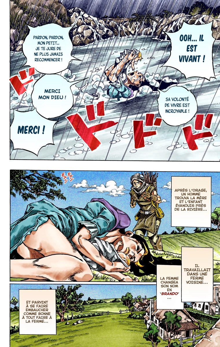 Read JoJo_s Bizarre Adventure Part 7 Steel Ball Run Official Colored FR Manga Online