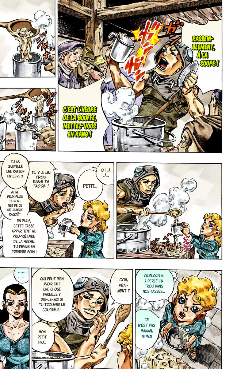 Read JoJo_s Bizarre Adventure Part 7 Steel Ball Run Official Colored FR Manga Online