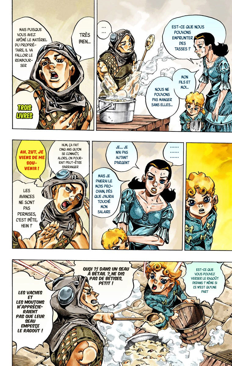 Read JoJo_s Bizarre Adventure Part 7 Steel Ball Run Official Colored FR Manga Online