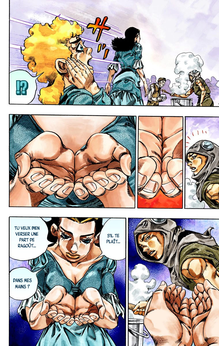 Read JoJo_s Bizarre Adventure Part 7 Steel Ball Run Official Colored FR Manga Online