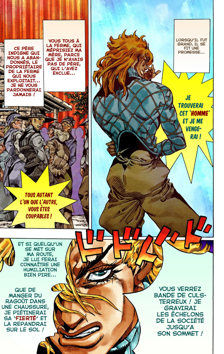 Read JoJo_s Bizarre Adventure Part 7 Steel Ball Run Official Colored FR Manga Online