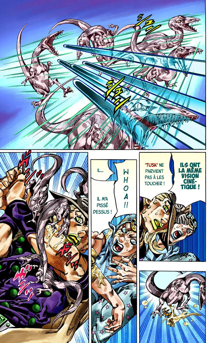 Read JoJo_s Bizarre Adventure Part 7 Steel Ball Run Official Colored FR Manga Online