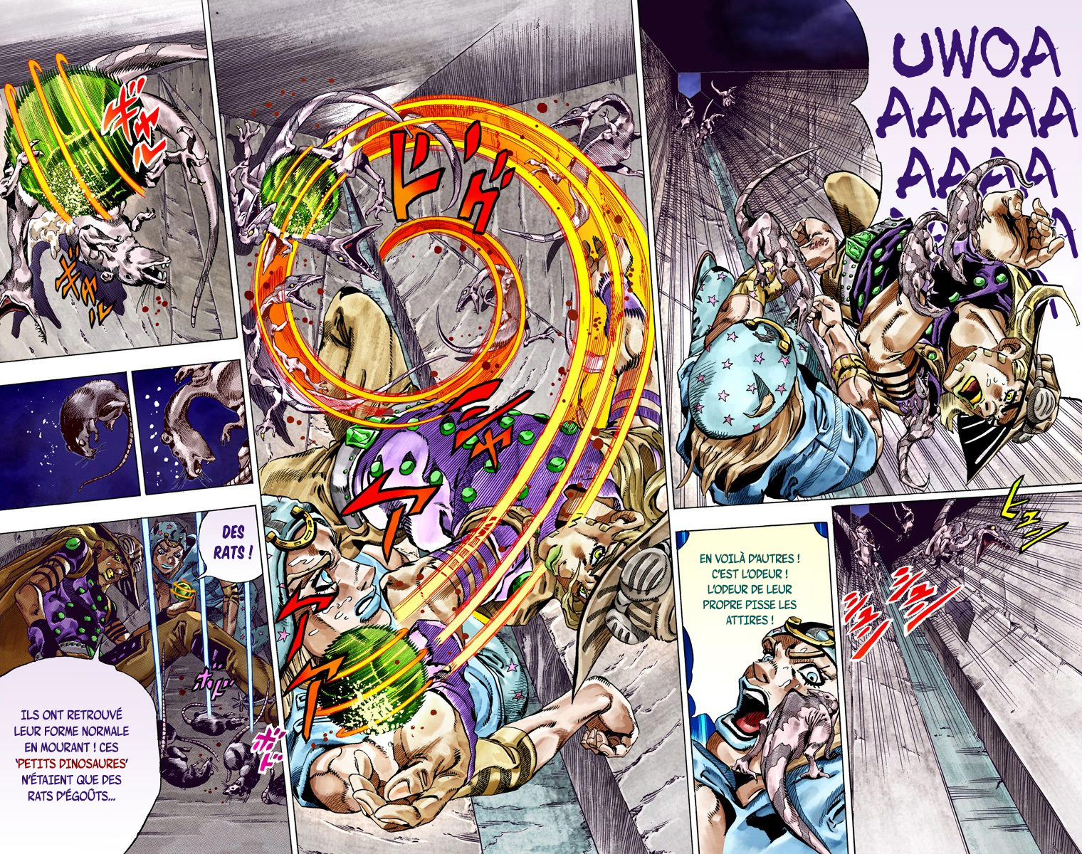 Read JoJo_s Bizarre Adventure Part 7 Steel Ball Run Official Colored FR Manga Online