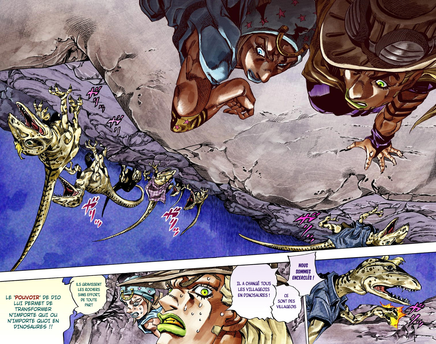 Read JoJo_s Bizarre Adventure Part 7 Steel Ball Run Official Colored FR Manga Online