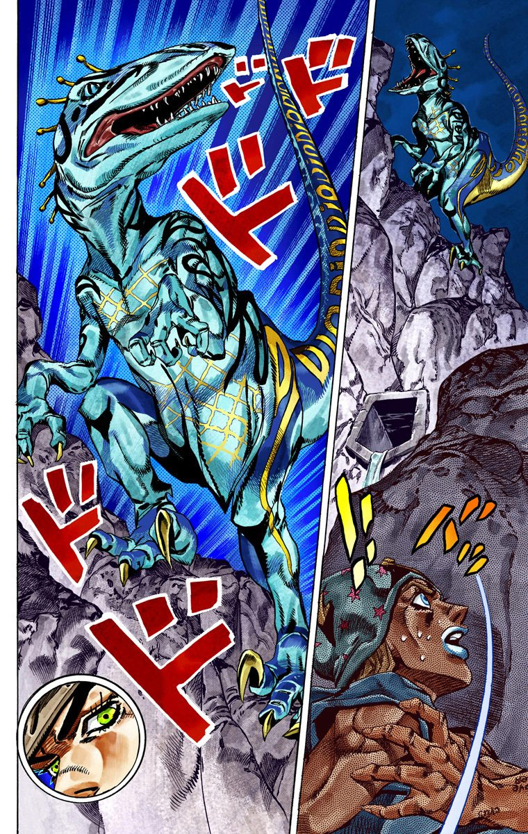 Read JoJo_s Bizarre Adventure Part 7 Steel Ball Run Official Colored FR Manga Online