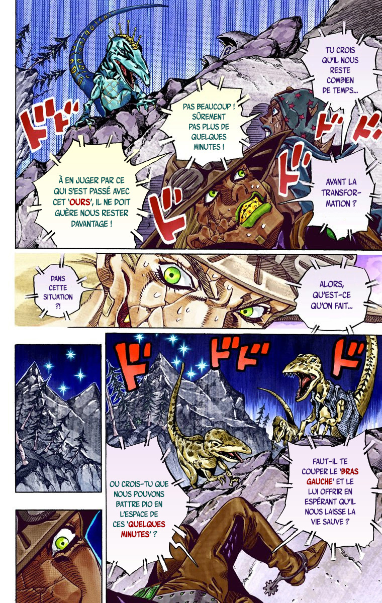 Read JoJo_s Bizarre Adventure Part 7 Steel Ball Run Official Colored FR Manga Online