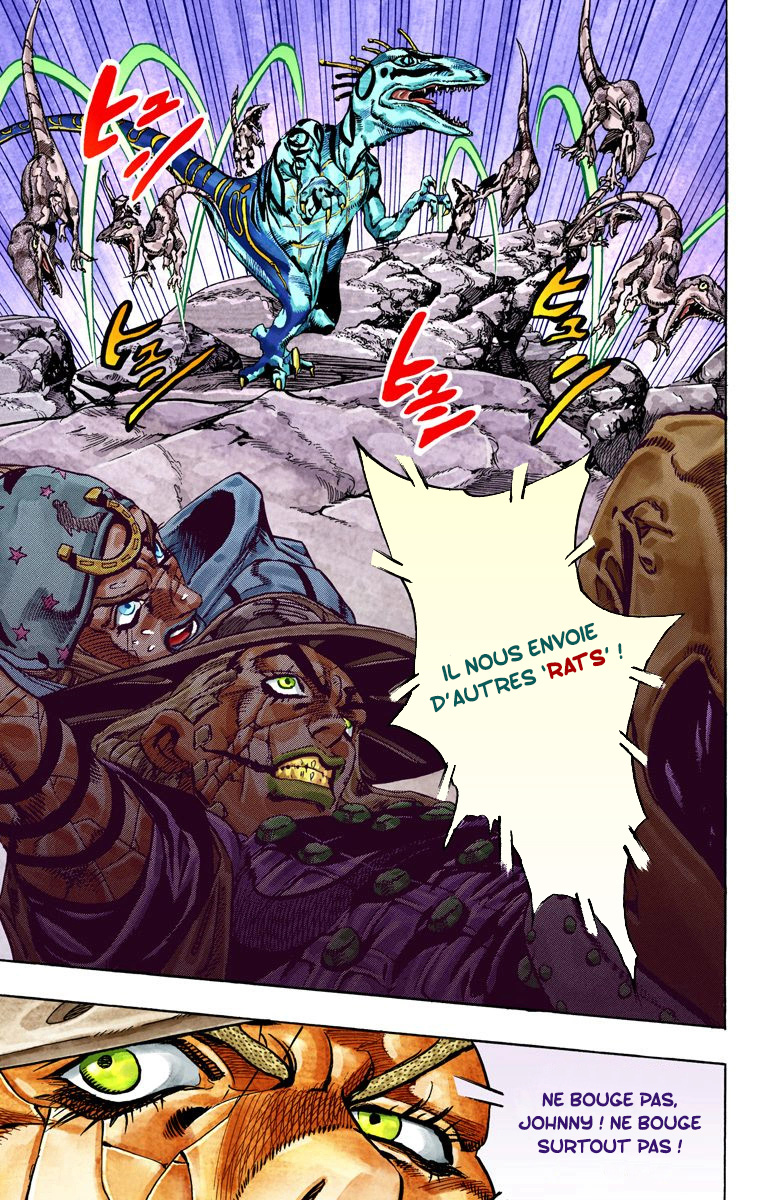 Read JoJo_s Bizarre Adventure Part 7 Steel Ball Run Official Colored FR Manga Online