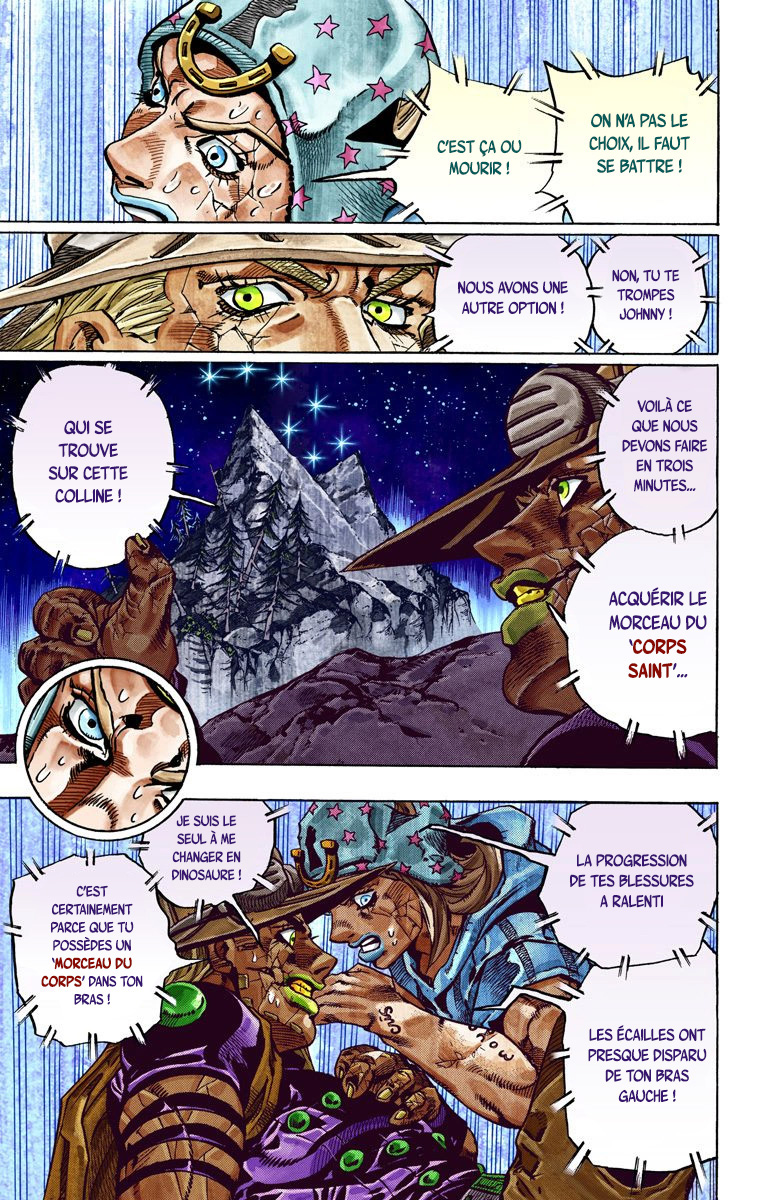 Read JoJo_s Bizarre Adventure Part 7 Steel Ball Run Official Colored FR Manga Online