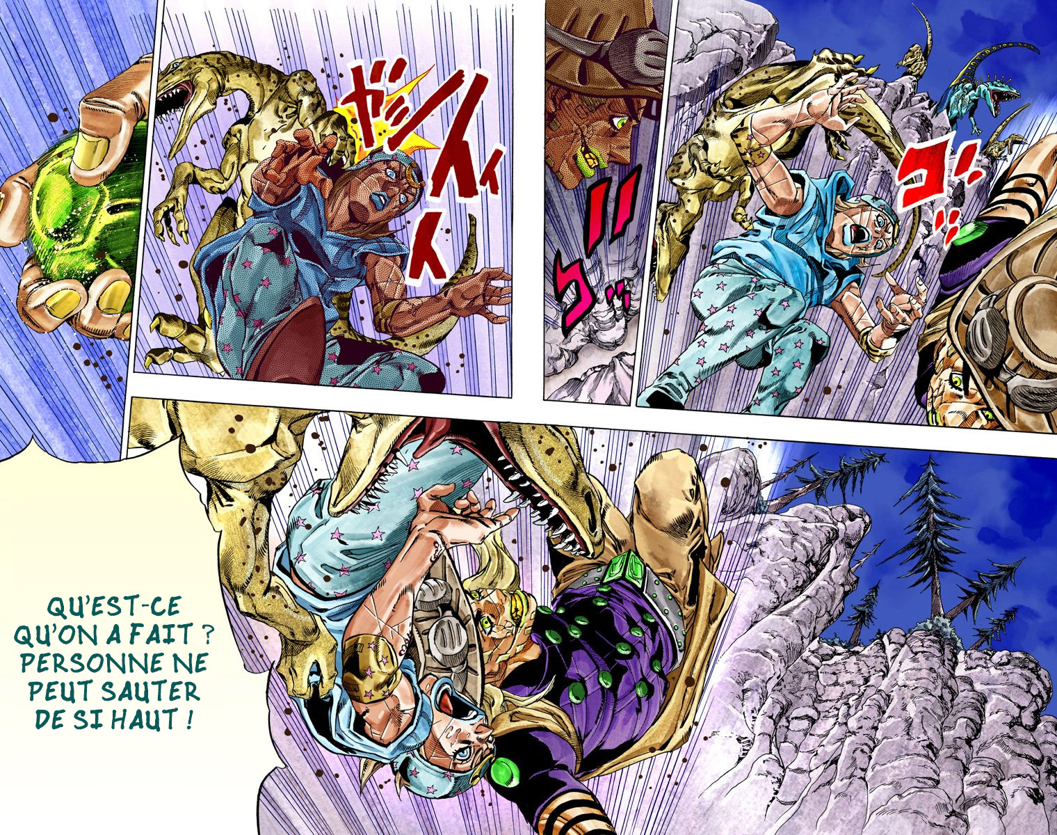 Read JoJo_s Bizarre Adventure Part 7 Steel Ball Run Official Colored FR Manga Online