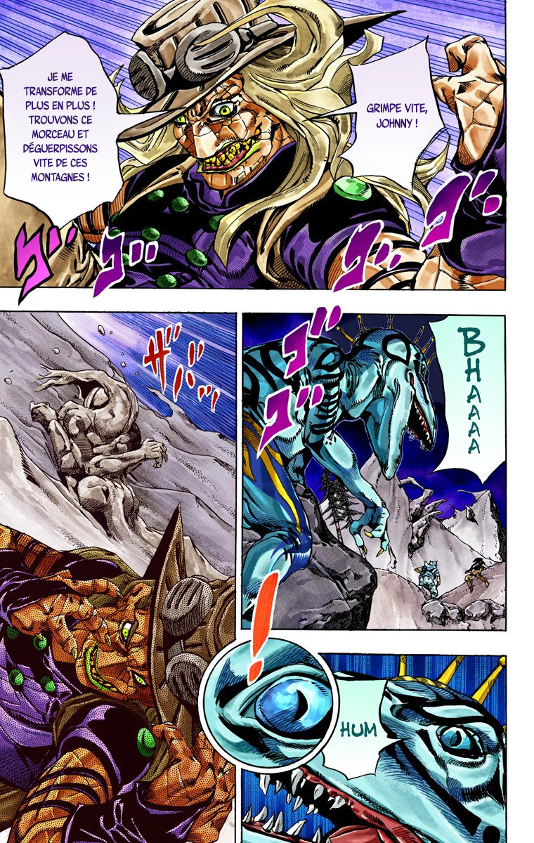 Read JoJo_s Bizarre Adventure Part 7 Steel Ball Run Official Colored FR Manga Online