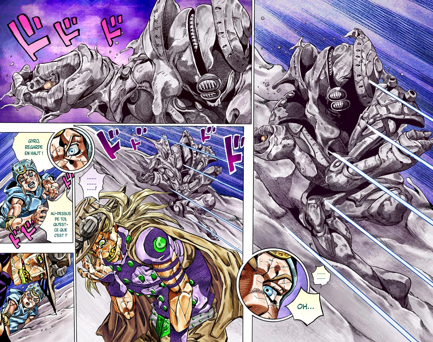 Read JoJo_s Bizarre Adventure Part 7 Steel Ball Run Official Colored FR Manga Online