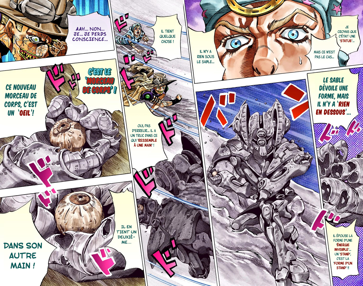 Read JoJo_s Bizarre Adventure Part 7 Steel Ball Run Official Colored FR Manga Online