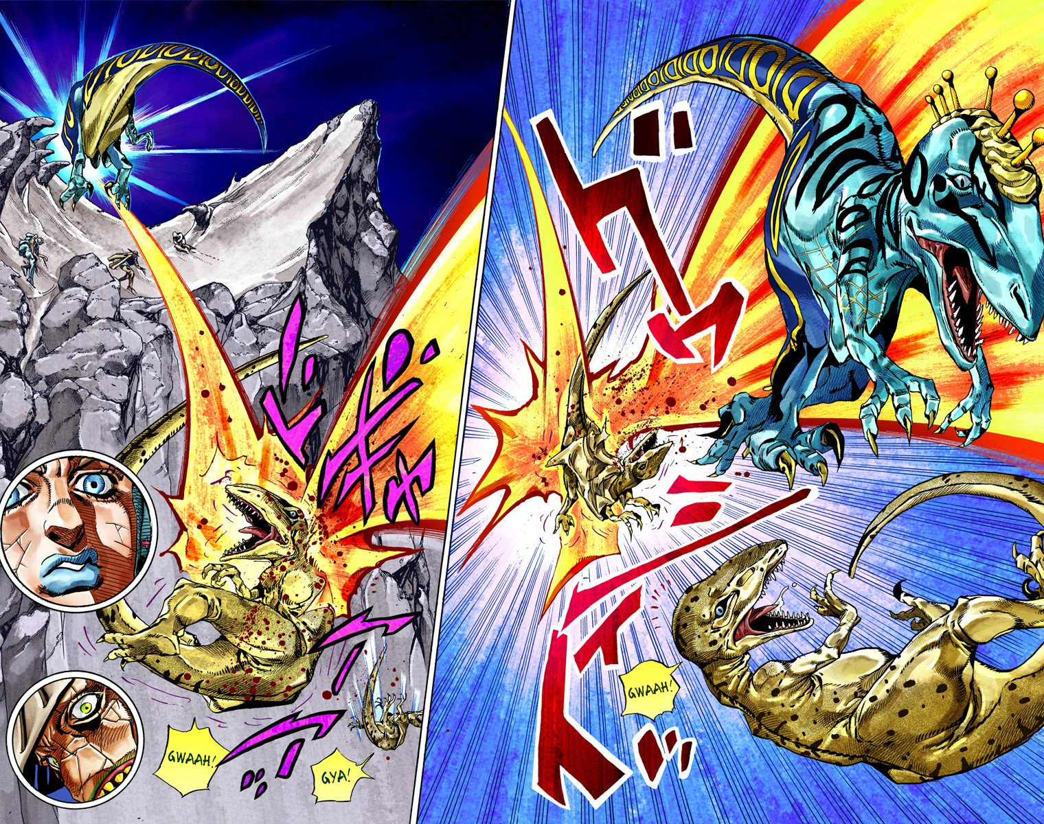 Read JoJo_s Bizarre Adventure Part 7 Steel Ball Run Official Colored FR Manga Online