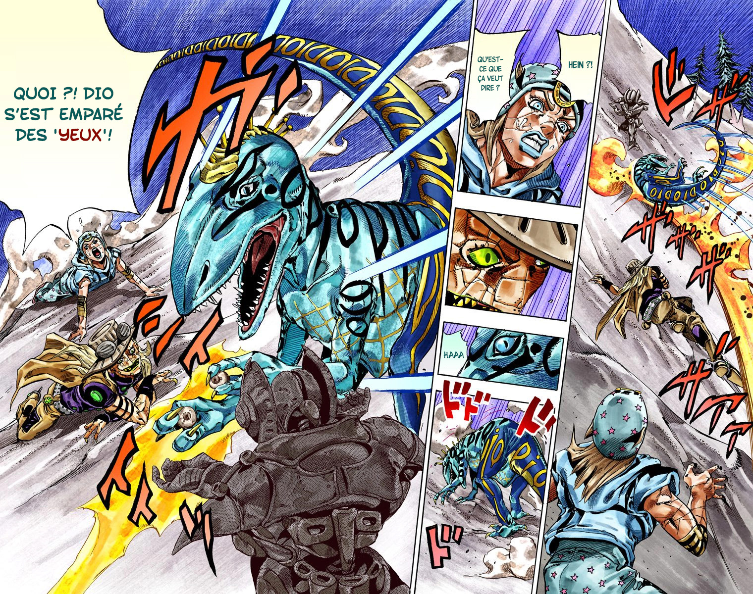 Read JoJo_s Bizarre Adventure Part 7 Steel Ball Run Official Colored FR Manga Online