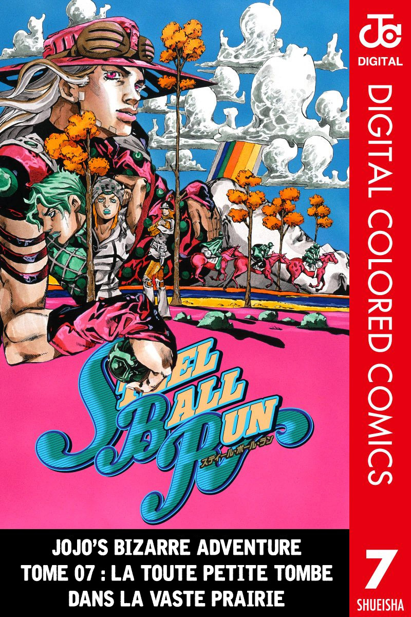 Read JoJo_s Bizarre Adventure Part 7 Steel Ball Run Official Colored FR Manga Online
