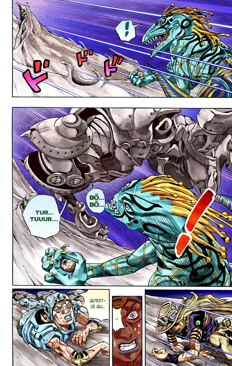 Read JoJo_s Bizarre Adventure Part 7 Steel Ball Run Official Colored FR Manga Online