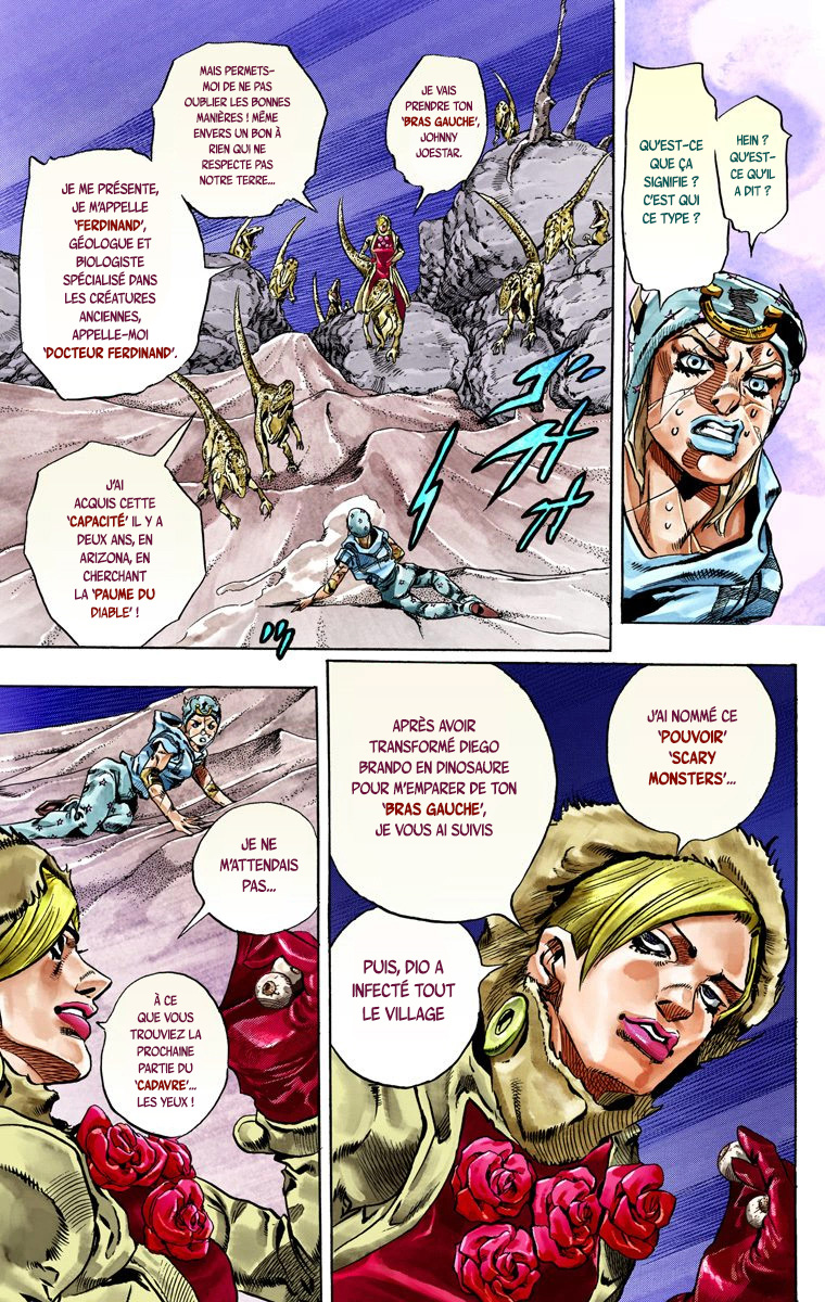 Read JoJo_s Bizarre Adventure Part 7 Steel Ball Run Official Colored FR Manga Online