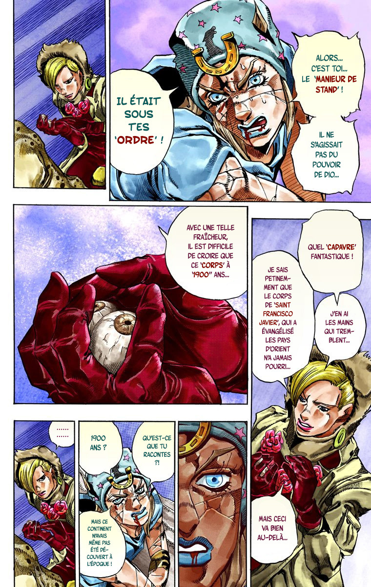 Read JoJo_s Bizarre Adventure Part 7 Steel Ball Run Official Colored FR Manga Online