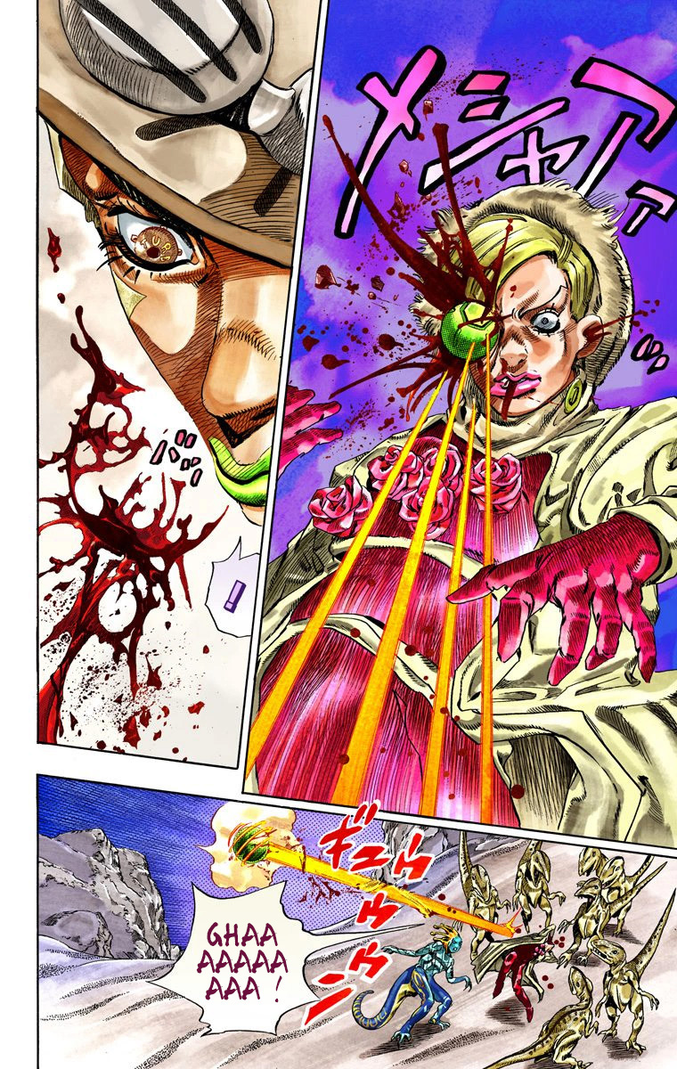 Read JoJo_s Bizarre Adventure Part 7 Steel Ball Run Official Colored FR Manga Online
