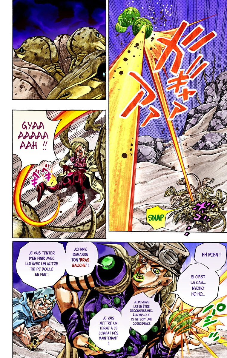 Read JoJo_s Bizarre Adventure Part 7 Steel Ball Run Official Colored FR Manga Online