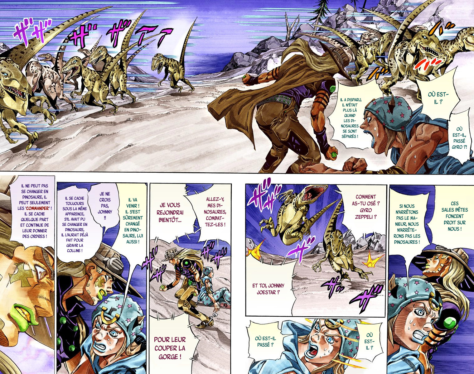 Read JoJo_s Bizarre Adventure Part 7 Steel Ball Run Official Colored FR Manga Online