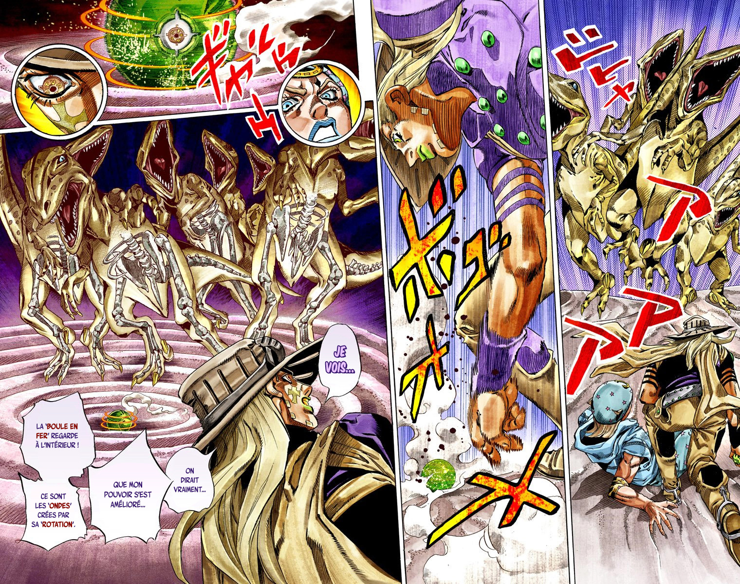 Read JoJo_s Bizarre Adventure Part 7 Steel Ball Run Official Colored FR Manga Online
