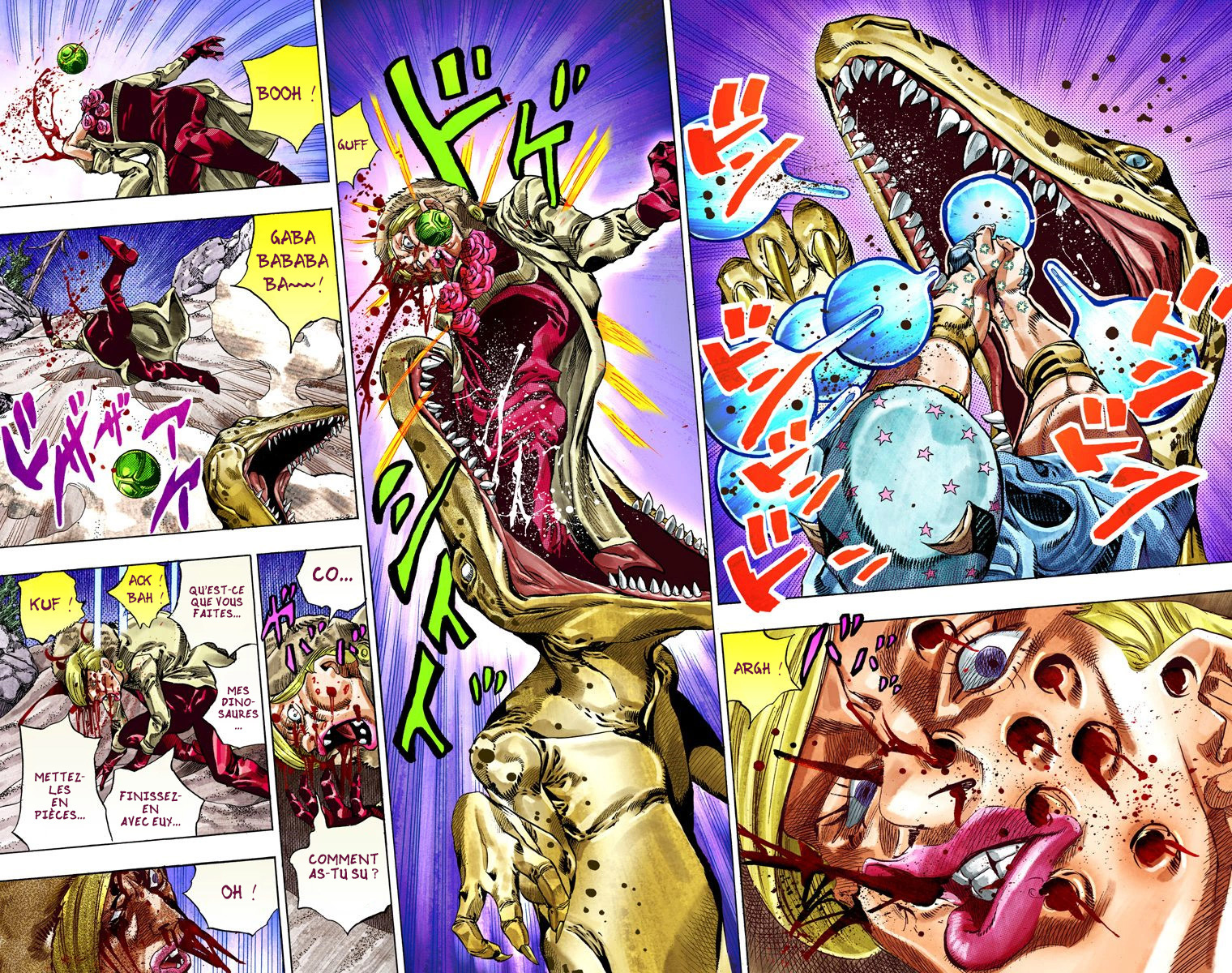 Read JoJo_s Bizarre Adventure Part 7 Steel Ball Run Official Colored FR Manga Online