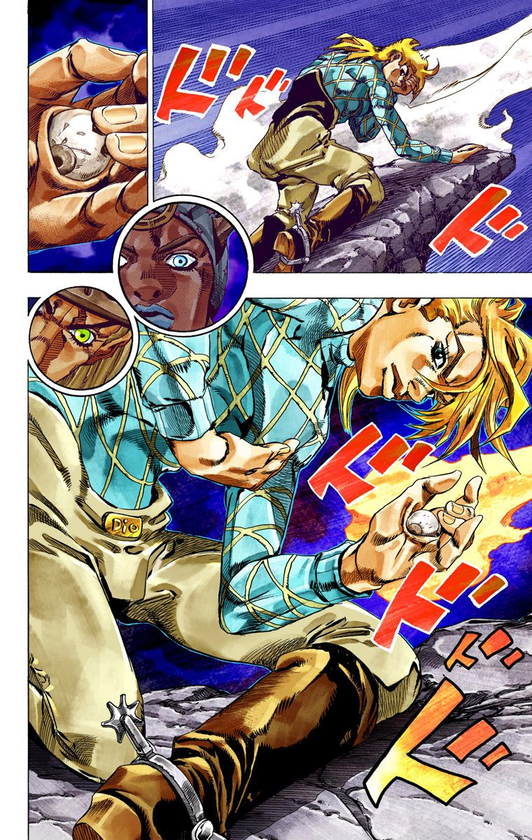 Read JoJo_s Bizarre Adventure Part 7 Steel Ball Run Official Colored FR Manga Online