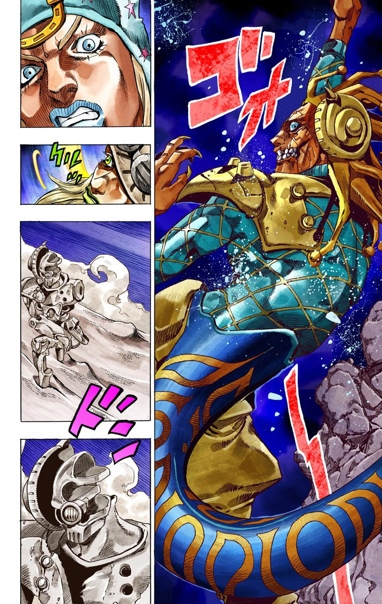 Read JoJo_s Bizarre Adventure Part 7 Steel Ball Run Official Colored FR Manga Online