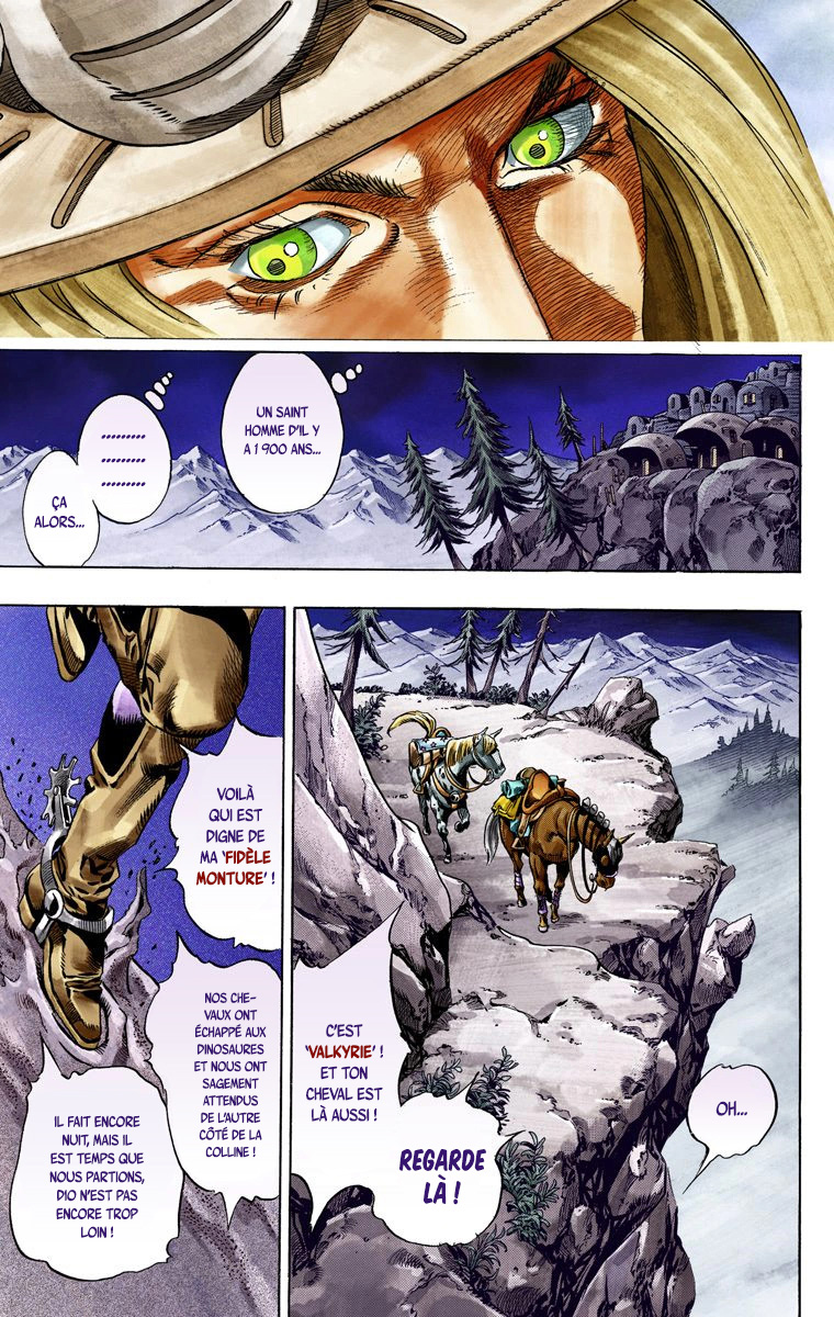 Read JoJo_s Bizarre Adventure Part 7 Steel Ball Run Official Colored FR Manga Online