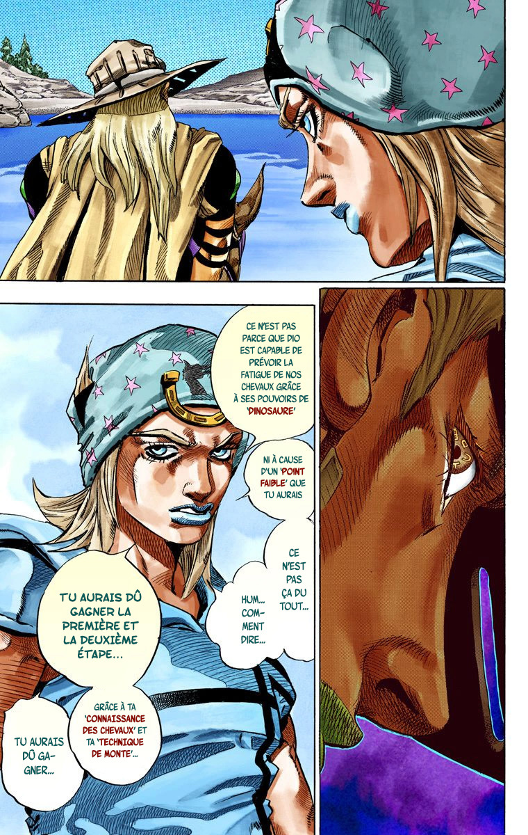 Read JoJo_s Bizarre Adventure Part 7 Steel Ball Run Official Colored FR Manga Online